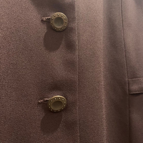 🕰️ STUNNING vintage 80s oversized brown blazer jacket - Picture 9 of 9